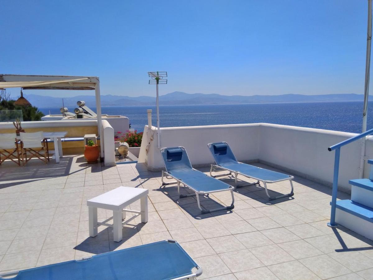 Villa Danae - Seaside Villa With Pool & Hot Tub 皮索·里瓦蒂 外观 照片